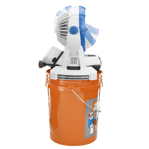 18V Bucket Top Misting Fan ‹ Products ‹ Arctic Cove